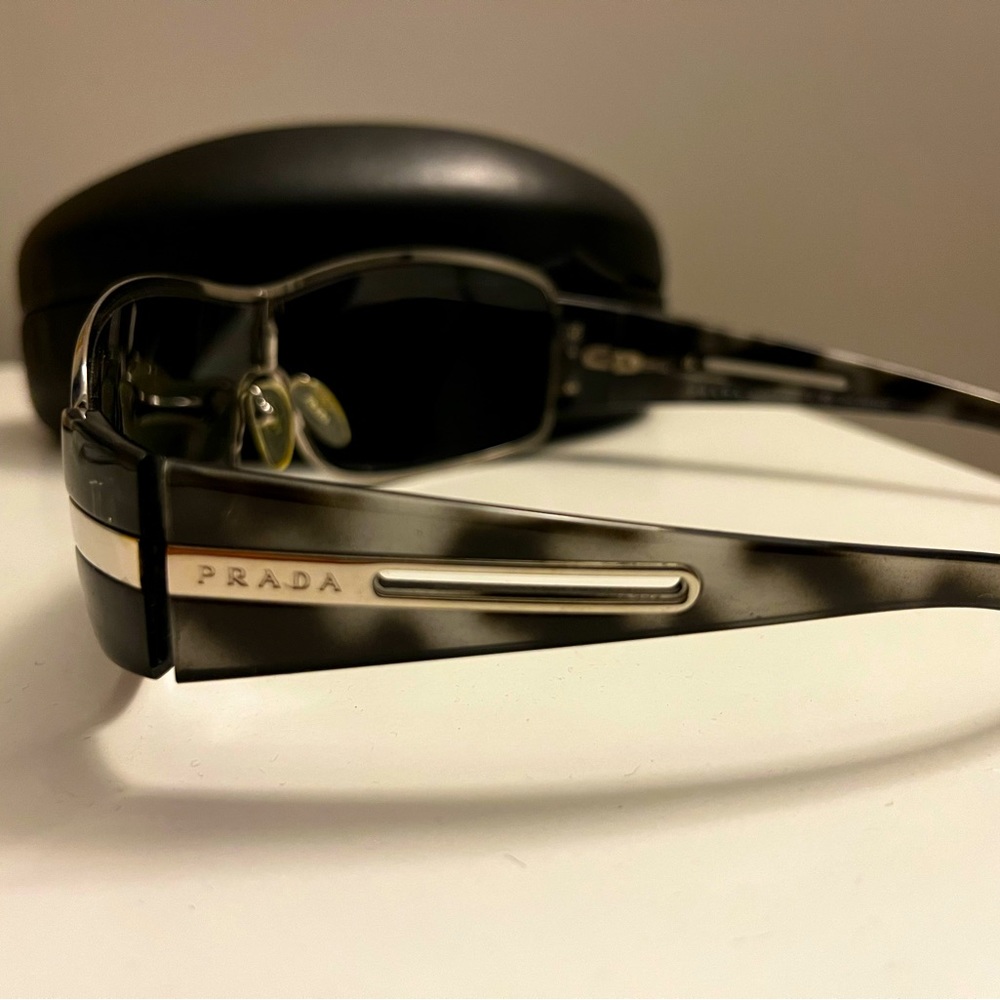 Prada shield polarized sunglasses. Originally purchased from Sunglass Hut.